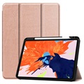 Tri-Fold Series iPad Pro 12.9 (2020) Flip-deksel - Roségull