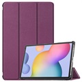 Tri-Fold Series Samsung Galaxy Tab S7/S8 Folio-etui - Lilla