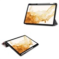 Tri-Fold Series Samsung Galaxy Tab S7+/S8+ Folio-etui - Eiffeltårnet