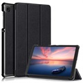 Tri-Fold Series Samsung Galaxy Tab A7 Lite Folio-etui - Svart