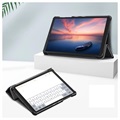 Tri-Fold Series Samsung Galaxy Tab A7 Lite Folio-etui - Svart