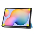 Tri-Fold Series Samsung Galaxy Tab S6 Lite 2020/2022 Folio-etui - Baby Blå