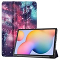 Tri-Fold Series Samsung Galaxy Tab S6 Lite Folio-etui - Galakse