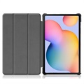 Tri-Fold Series Samsung Galaxy Tab S6 Lite 2020/2022/2024 Folio-etui - Grå