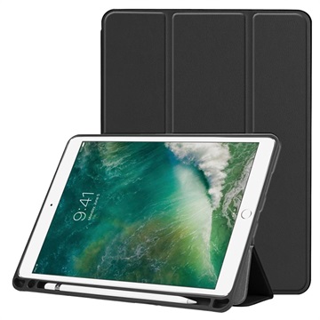 Tri-Fold Series iPad Air (2019) / iPad Pro 10.5 Folio-etui - Svart