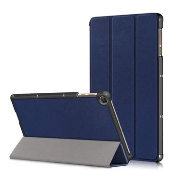 Honor Pad X8/X8 Lite Tri-Fold Series Folio-etui - Mørkeblå
