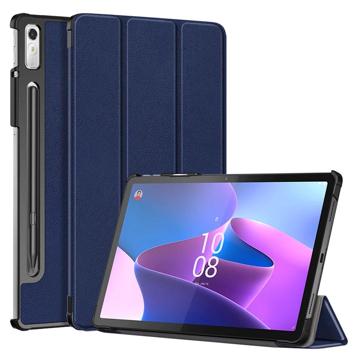 Tri-Fold Series Lenovo Tab P11 Pro Gen 2 Smart Folio-etui - Blå