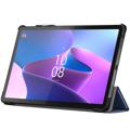 Tri-Fold Series Lenovo Tab P11 Pro Gen 2 Smart Folio-etui - Blå