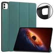 Honor MagicPad 3 Pro 12.3/MagicPad 4 Tri-Fold Series Smart Folio-etui - svartgrønn