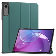 Lenovo Idea Tab Pro Gen 2 Tri-Fold Series Smart Folio-etui - svartgrønn