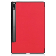 Lenovo Tab P12 Pro Tri-Fold Series Smart Folio-etui - Rød