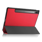 Lenovo Tab P12 Pro Tri-Fold Series Smart Folio-etui - Rød