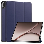 OnePlus Pad 4/Oppo Pad 5 Pro Tri-Fold Series Smart Folio-etui - mørkeblå