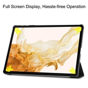 Samsung Galaxy Tab S10+ Tri-Fold Series Smart Folio-deksel - Graffiti