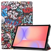 Samsung Galaxy Tab S10 Lite Tri-Fold Series Smart Folio-etui - Graffiti