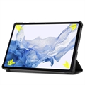 Samsung Galaxy Tab S9 Tri-Fold Series Smart Folio-etui - Svart