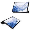 Samsung Galaxy Tab S9 Tri-Fold Series Smart Folio-etui - Svart
