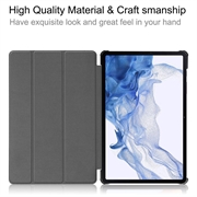 Samsung Galaxy Tab S9 Tri-Fold Series Smart Folio-etui - Rød