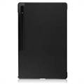 Samsung Galaxy Tab S9 Ultra Tri-Fold Series Smart Folio-etui - Svart