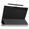 Samsung Galaxy Tab S9 Ultra Tri-Fold Series Smart Folio-etui - Svart