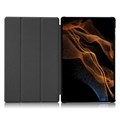 Samsung Galaxy Tab S9 Ultra Tri-Fold Series Smart Folio-etui - Svart