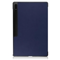Samsung Galaxy Tab S9 Ultra Tri-Fold Series Smart Folio-etui - Blå