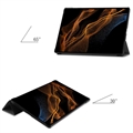 Samsung Galaxy Tab S9 Ultra Tri-Fold Series Smart Folio-etui