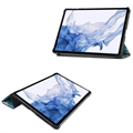 Samsung Galaxy Tab S9 Tri-Fold Series Smart Folio-etui - Hvit Blomster