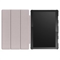 Tri-Fold Series Lenovo Tab M10 Smart Folio-etui - Svart