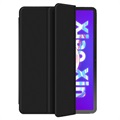 Tri-Fold Series Lenovo Tab M10 Plus Gen 3 Smart Folio-etui - Svart