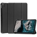 Tri-Fold Series Nokia T20 Smart Folio-etui - Svart