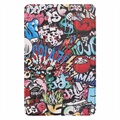 Tri-Fold Series Nokia T20 Smart Folio-etui - Graffiti