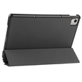 Tri-Fold Series Nokia T21 Smart Folio-etui - Svart