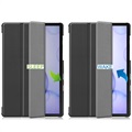 Tri-Fold Series Samsung Galaxy Tab S6 Smart Folio-etui - Svart