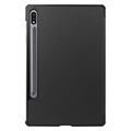 Tri-Fold Series Samsung Galaxy Tab S8 Smart Folio-etui - Svart