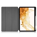 Tri-Fold Series Samsung Galaxy Tab S8+ Smart Folio-etui
