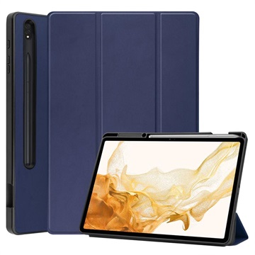 Tri-Fold Series Samsung Galaxy Tab S8+ Smart Folio-etui