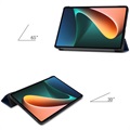 Tri-Fold Series Xiaomi Pad 5 Smart Folio-etui - Blå