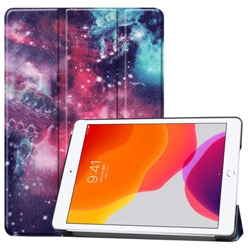 Tri-Fold Series iPad 10.2 2019/2020/2021 Smart Folio-etui - Galakse