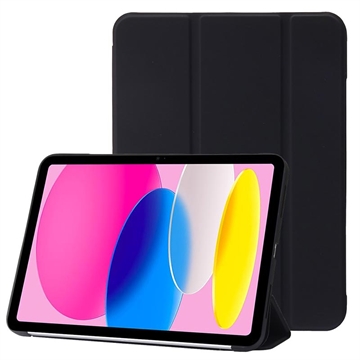 Tri-Fold Series iPad (2022) Smart Folio-etui - Svart