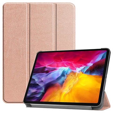 Tri-Fold Series iPad Pro 11 2022/2021 Smart Folio-etui - Roségull