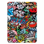 iPad Pro 11 2024/2025 Tri-Fold Series Smart Folio-etui - Graffiti