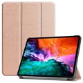 Tri-Fold Series iPad Pro 12.9 (2021) Smart Folio-etui - Roségull
