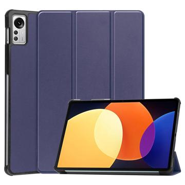 Tri-Fold Series Xiaomi Pad 5 Pro 12.4 Smart Folio-etui - Blå