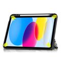Tri-Fold Series iPad (2022) Smart Folio-etui - Graffiti