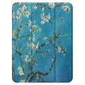 Tri-Fold Series iPad (2022) Smart Folio-etui - Hvit blomster