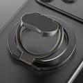 Trippel sammenleggbar MagSafe-ring med stativ for telefon - svart