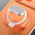 Trippel sammenleggbar MagSafe-ring med stativ for telefon - oransje