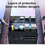 Trippel USB Rask Powerbank 50000mAh - PD 18W - Svart