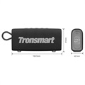 Tronsmart Trip Vanntett Bluetooth-høyttaler - 10W - Svart
